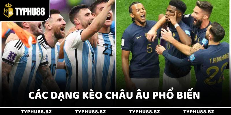 Các dạng kèo 1X2 phổ biến tại nhà cái Typhu88